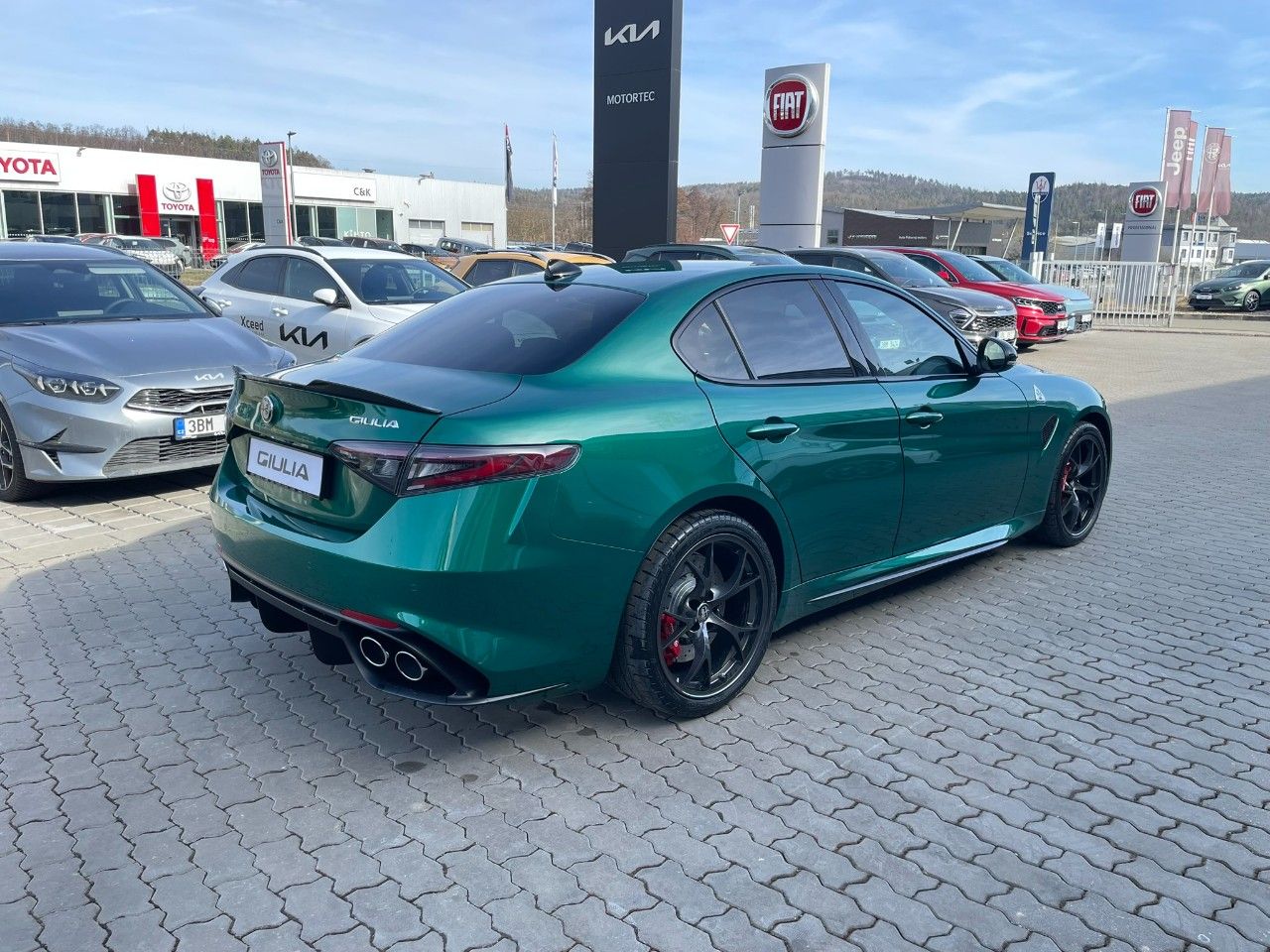 Alfa Romeo Giulia 2.9 V6 BITURBO 520K AT8 QUADRIFOGLIO